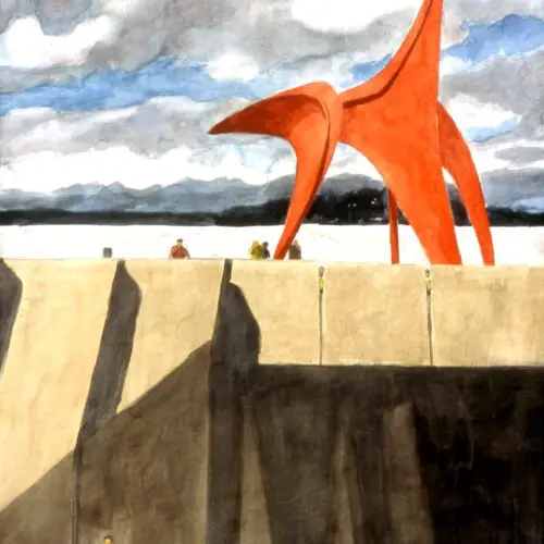 Caulder's Eagle, Sculpture Park