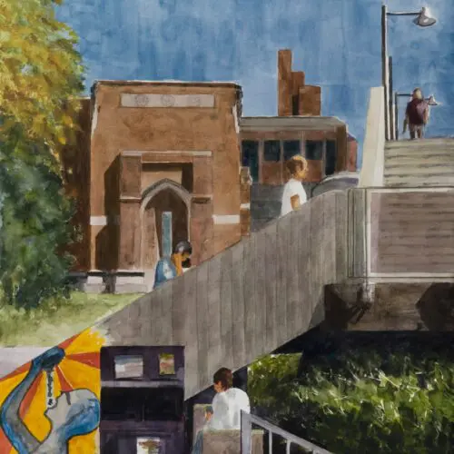 Bridge to Henry Gallery