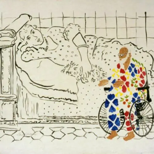 Matisse Revisits His Sketch