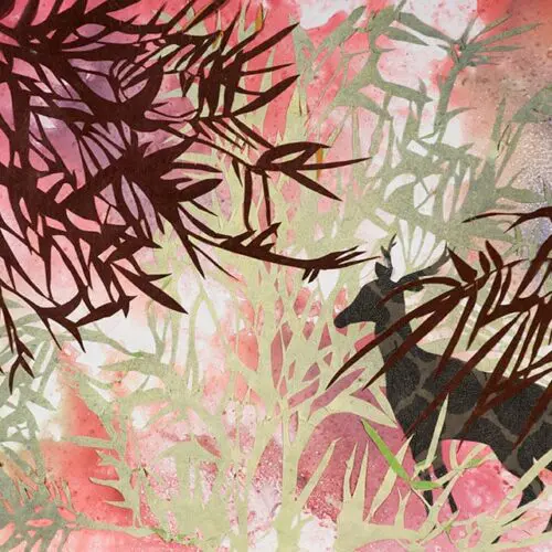 A Stag at the Spring