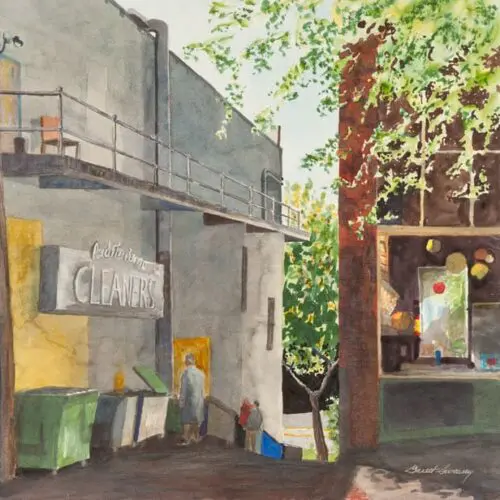 Alley By The Empty Space Theater, Fremont