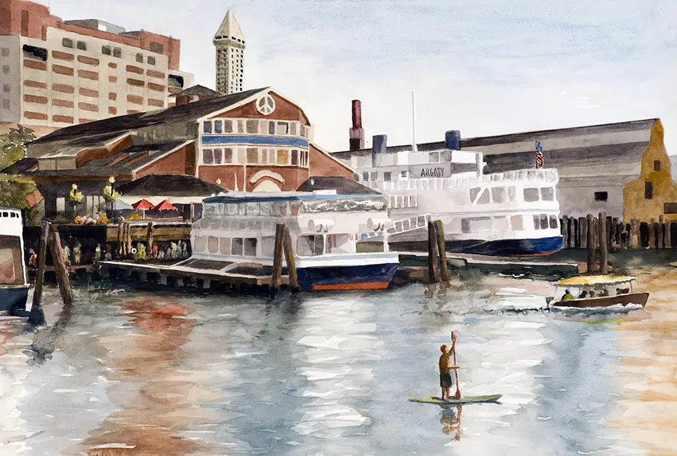 Garett Sweany Water Color Art